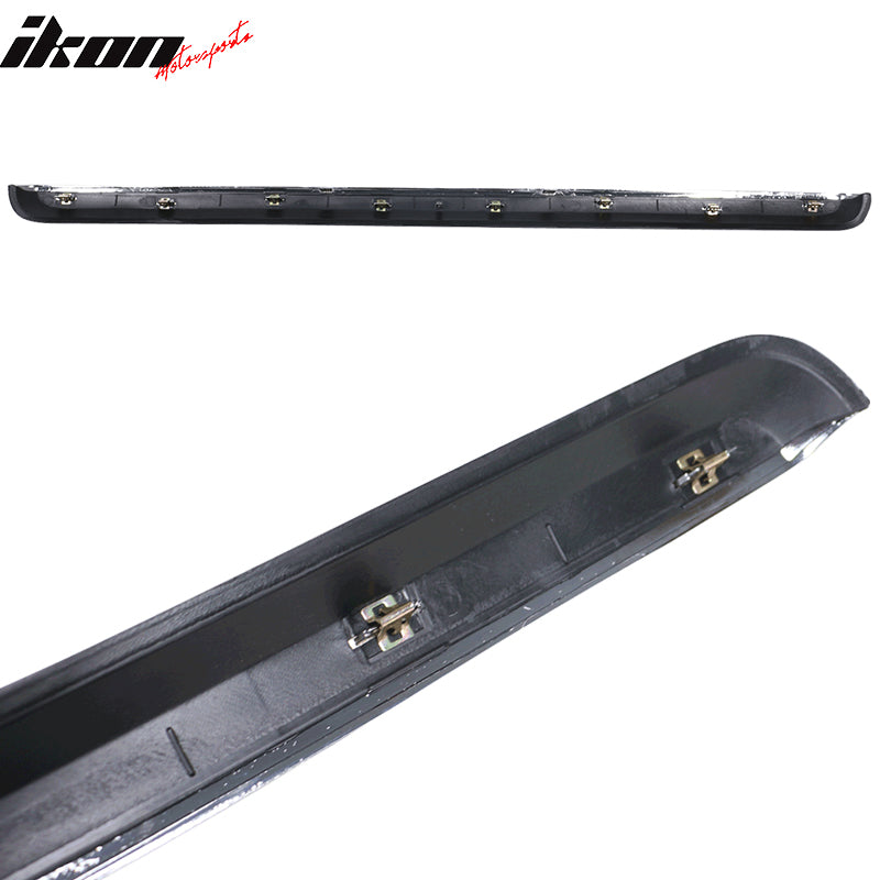 2007-2013 GMC Sierra 1500 Front Hood Guards Molding Bumper Grill ABS