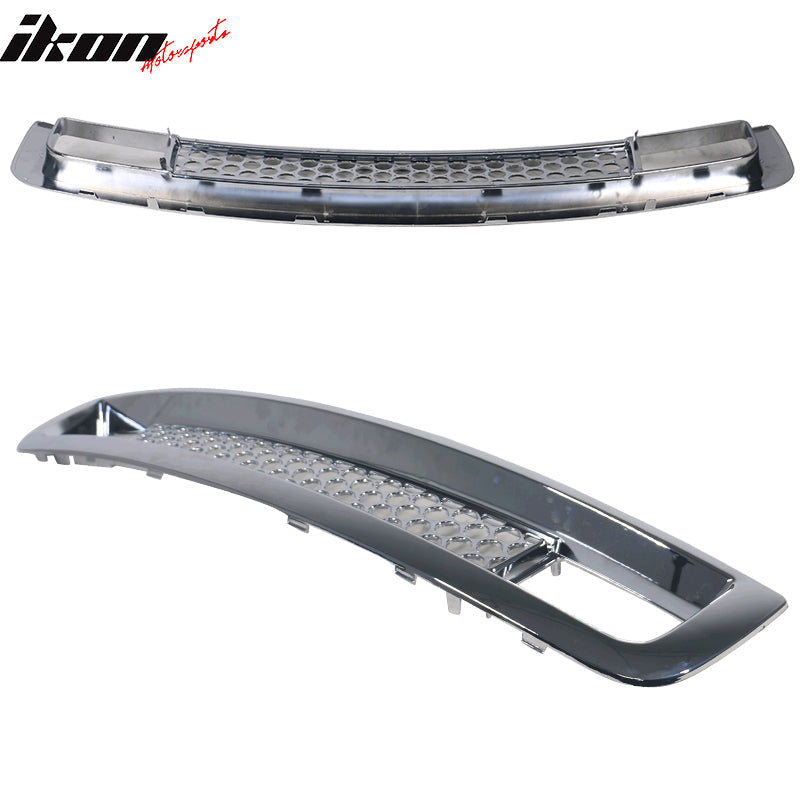 2007-2013 GMC Sierra 1500 Front Lower Grille Guards Bumper Grill ABS