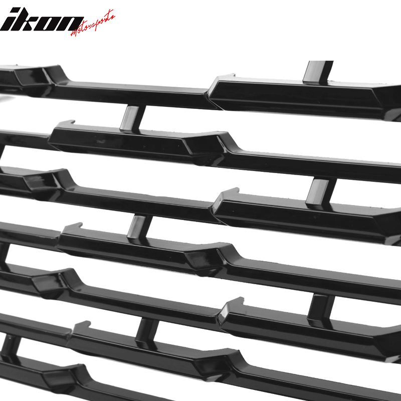 2015-2020 GMC Yukon Denali Style Black Front Bumper Upper Grille ABS