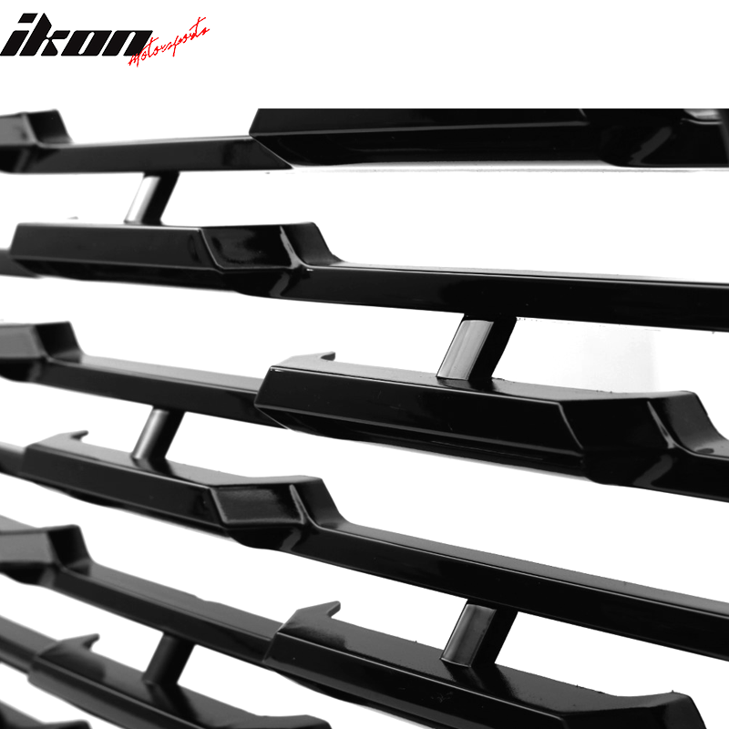 2015-2020 GMC Yukon Denali Style Black Front Bumper Upper Grille ABS