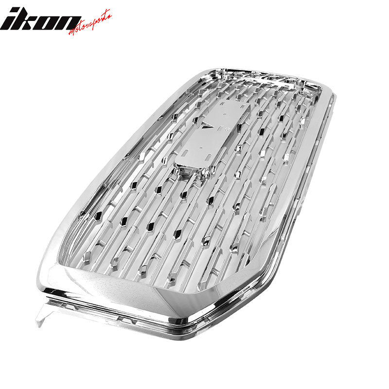 2015-2020 GMC Yukon Denali Style Chrome Front Bumper Upper Grille ABS