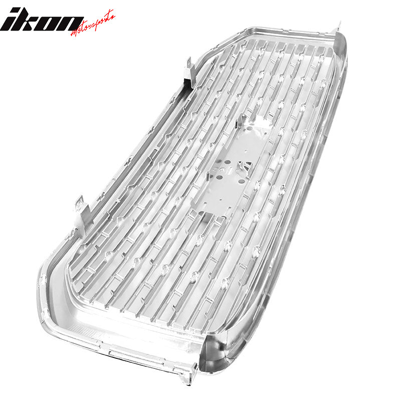 2015-2020 GMC Yukon Denali Style Chrome Front Bumper Upper Grille ABS