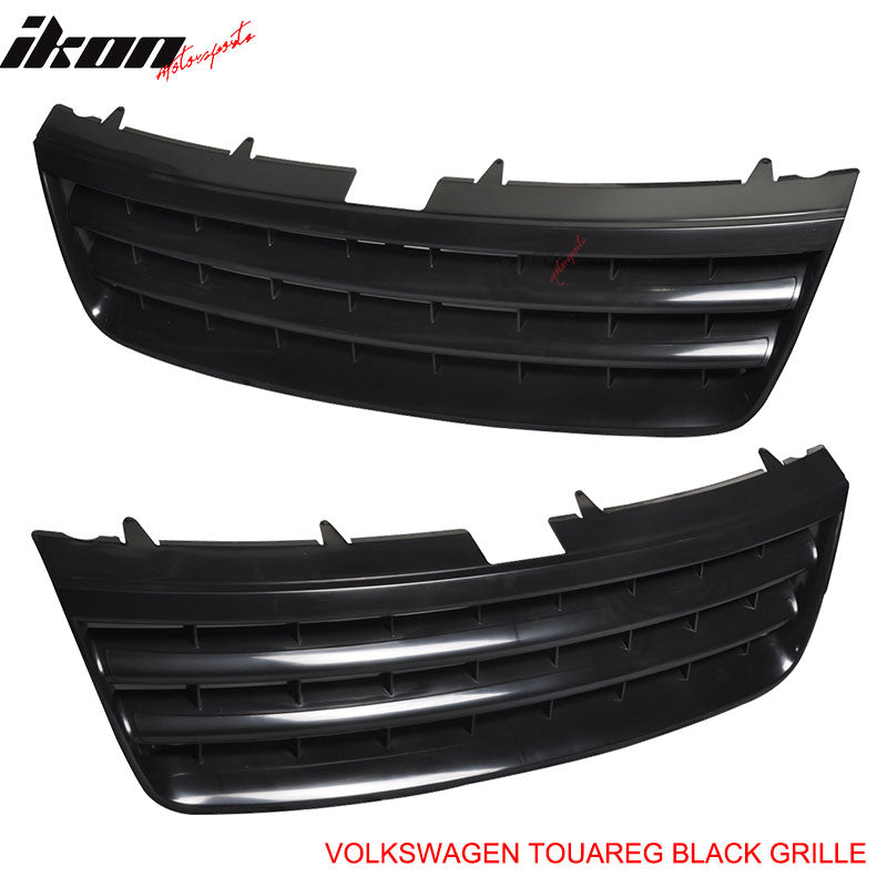 2003-2007 VW Touareg Badgeless Unpainted ABS Front Hood Grille