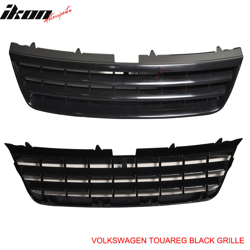 2003-2007 VW Touareg Badgeless Unpainted ABS Front Hood Grille