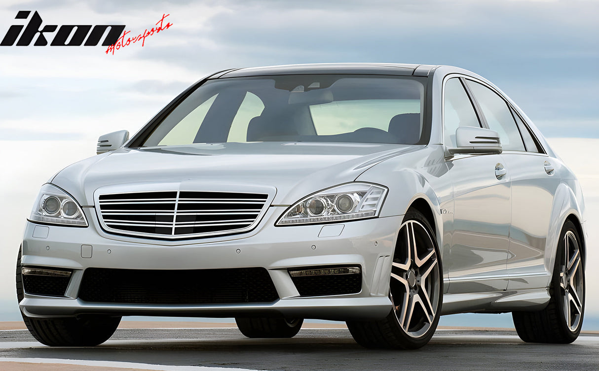 2010-2013 Mercedes-Benz W221 S Class Front Bumper Hood Grille ABS