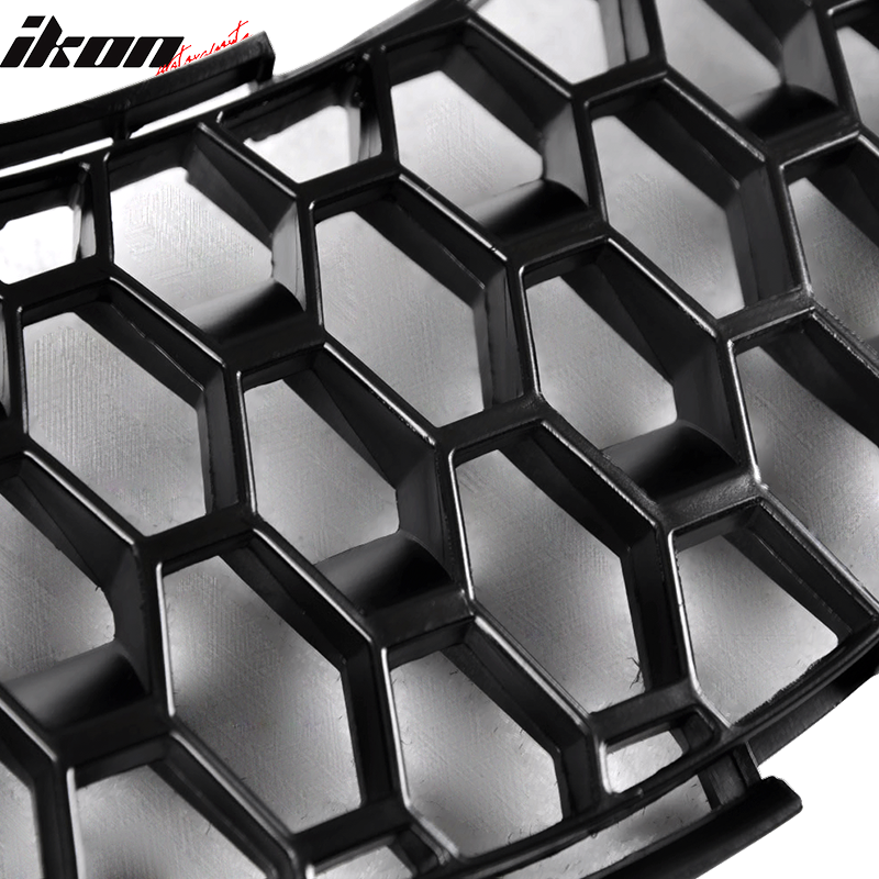 2008-2009 Toyota Yaris 3DR OE Style Black Front Bumper Grille ABS