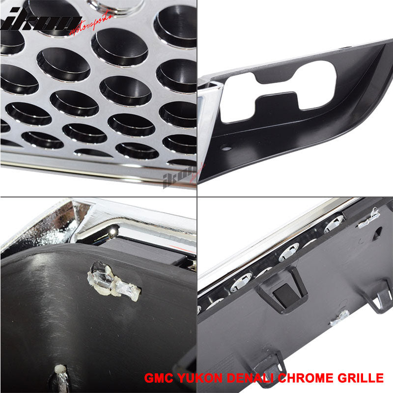 Fits 07-14 GMC Yukon /Yukon XL 1500 Denali Honeycomb Mesh Front Hood L