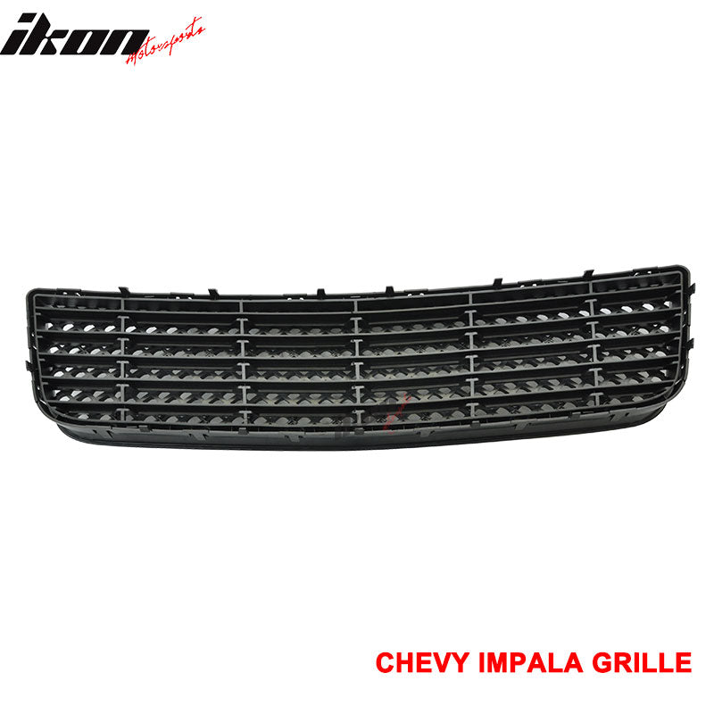 2006-2011 Chevy Impala Honeycomb Lower Hood Mesh Grill ABS LT LS LTZ