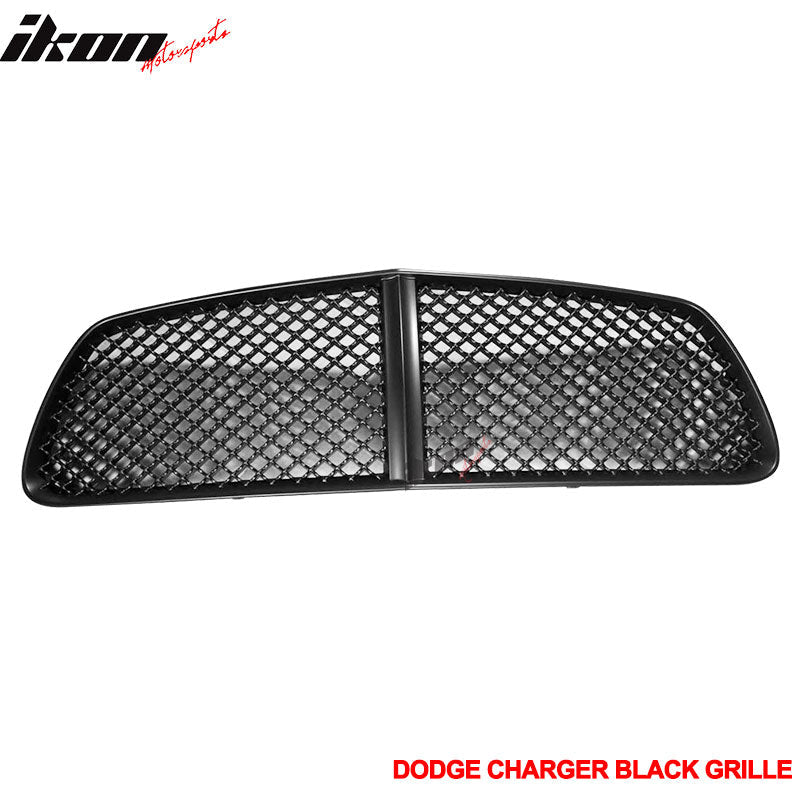 2011-2014 Dodge Charger RT SXT SE Pursuit Front Bumper Grille ABS