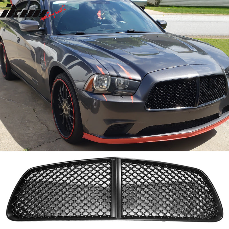 2011-2014 Dodge Charger RT SXT SE Pursuit Front Bumper Grille ABS