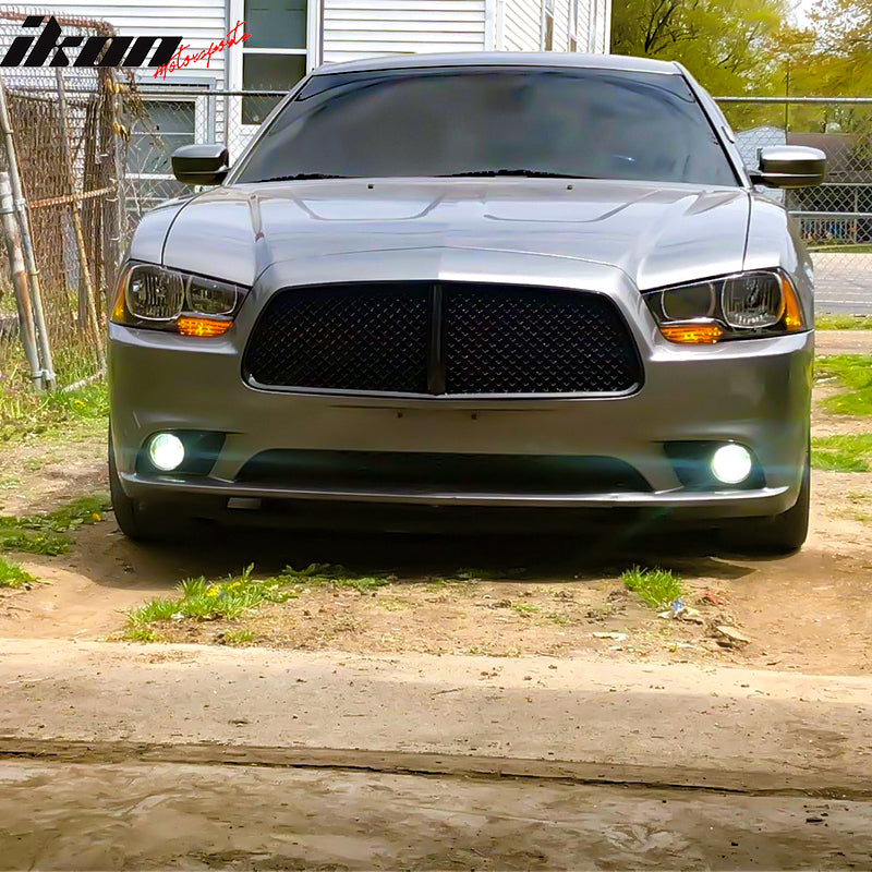2011-2014 Dodge Charger RT SXT SE Pursuit Front Bumper Grille ABS