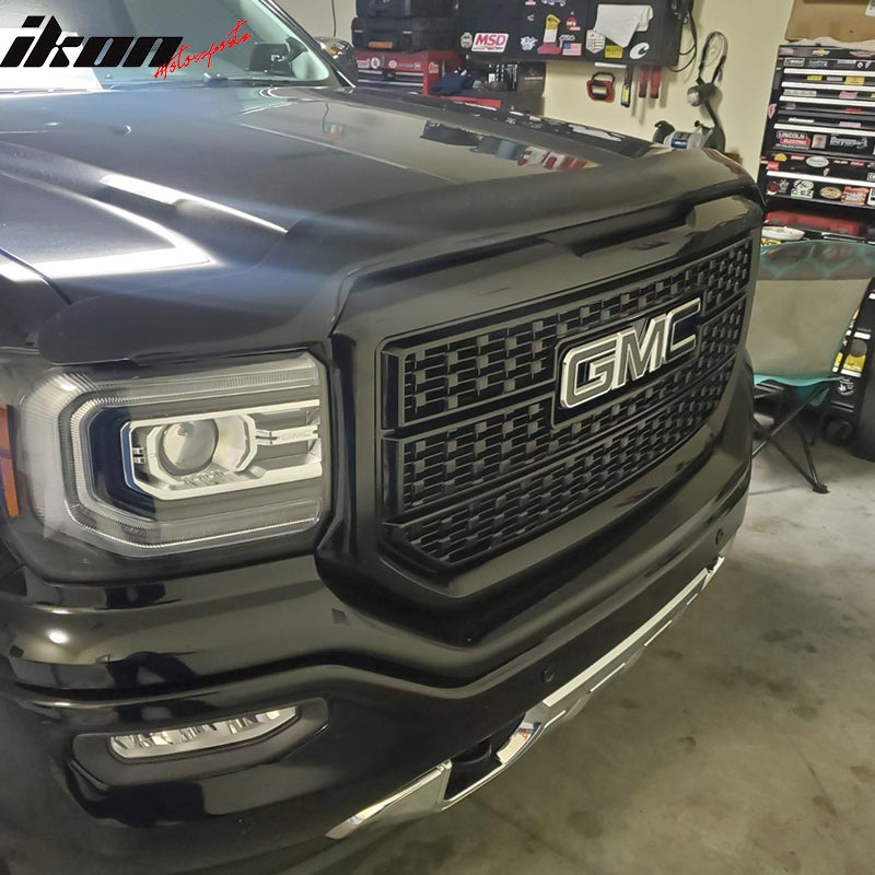 2016-2018 GMC Sierra 1500 Grill Denali Style Car Front Grille Hood