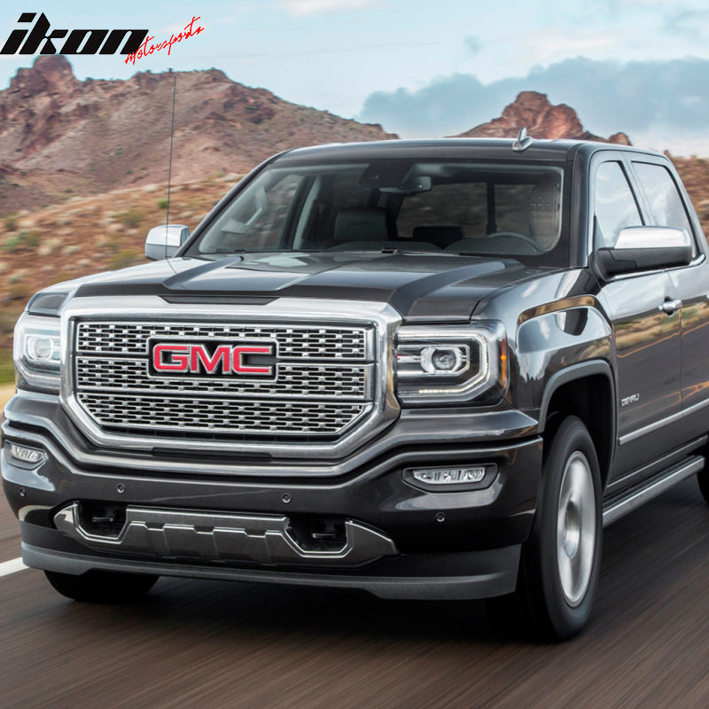 2016-2017 GMC Sierra Denali Chrome Grille & Genuine GMC Emblem Badge