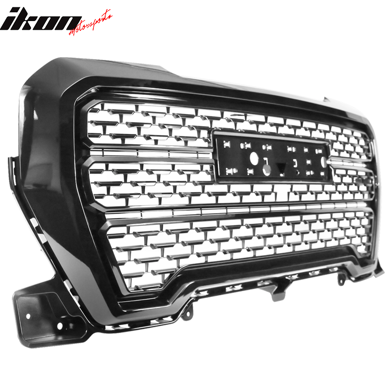 2019-2021 GMC Sierra 1500 Base SLE SLT Elevation Denali Hood Grille
