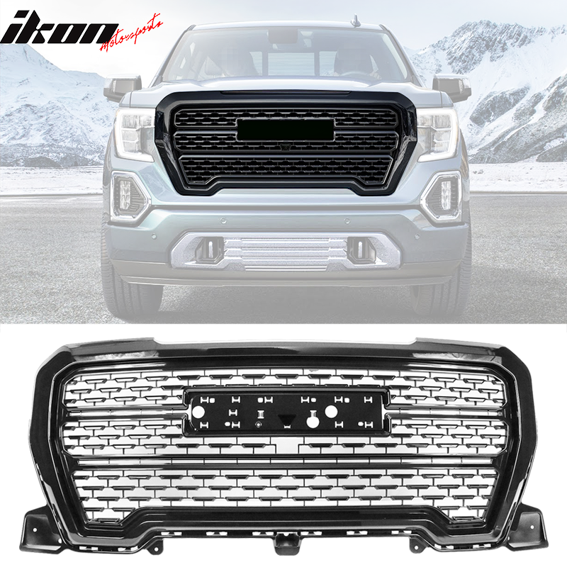 2019-2021 GMC Sierra 1500 Base SLE SLT Elevation Denali Upper Grille
