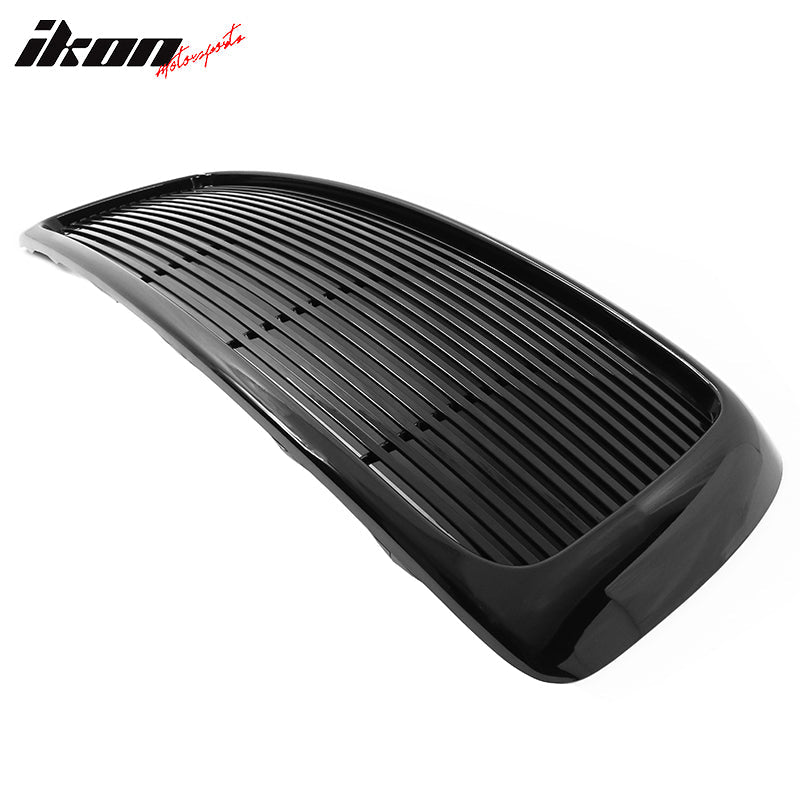 2002-2005 Dodge Ram 1500 2500 3500 Z Style Black Bumper Grille ABS