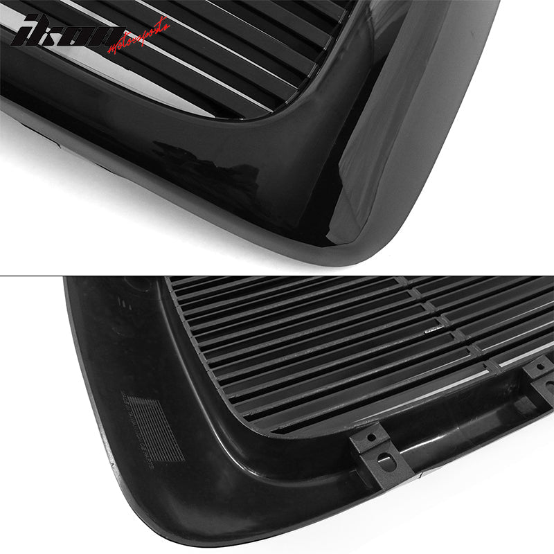 2002-2005 Dodge Ram 1500 2500 3500 Z Style Black Bumper Grille ABS