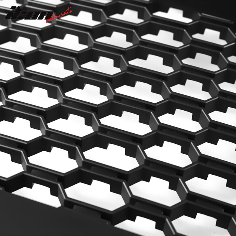 2013-2024 Dodge Ram 1500 Honeycomb R Style Black Front Grille ABS