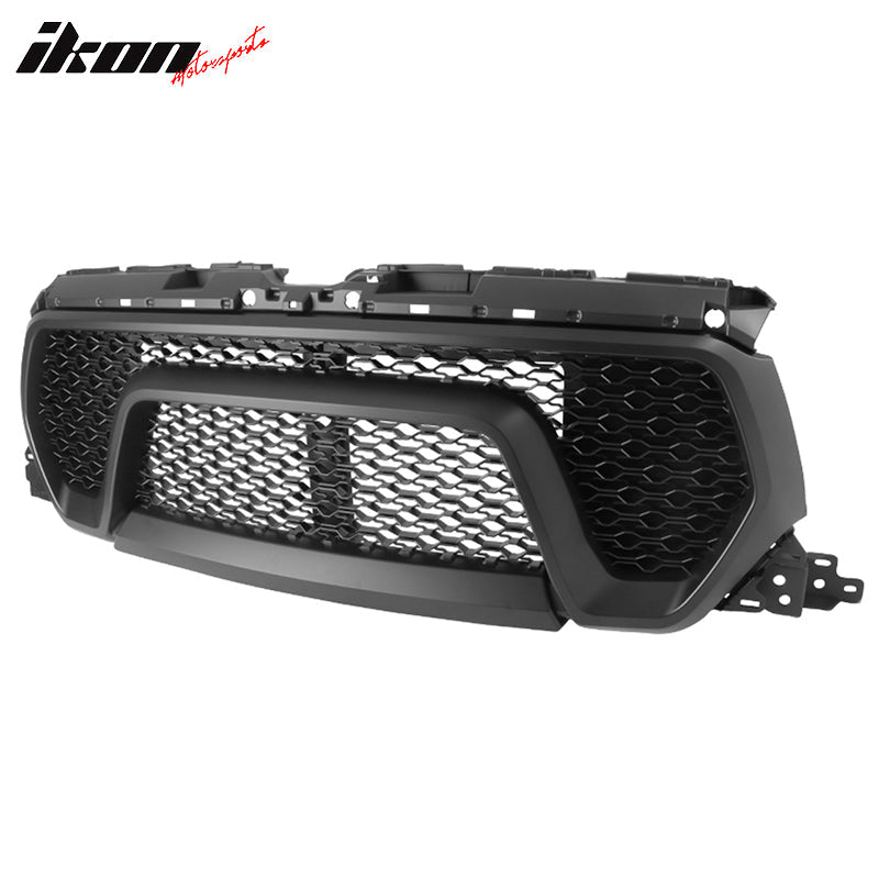 2019-2023 Dodge Ram 1500 Rebel Style Front Bumper Hood Grille Grill
