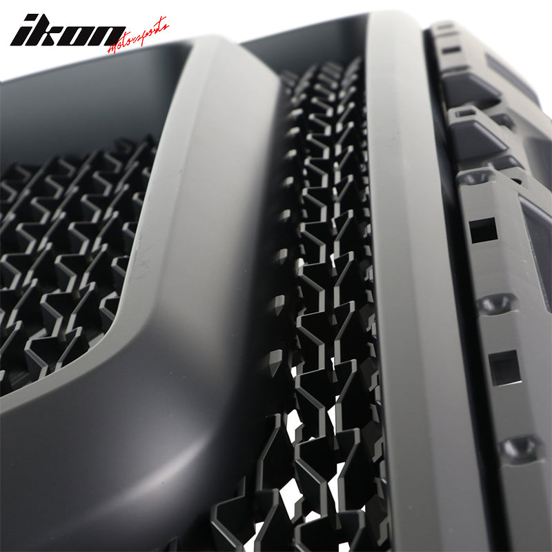 2019-2023 Dodge Ram 1500 Rebel Style Front Bumper Hood Grille Grill