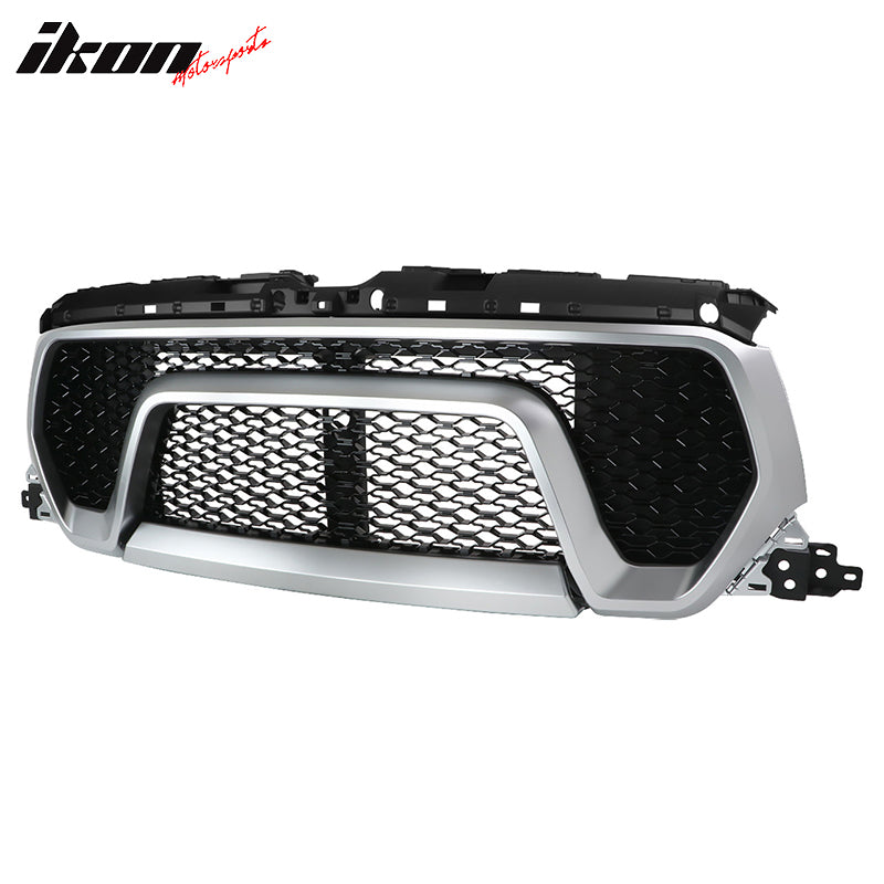 2019-2023 Dodge Ram 1500 Rebel Style Front Bumper Hood Grille Grill