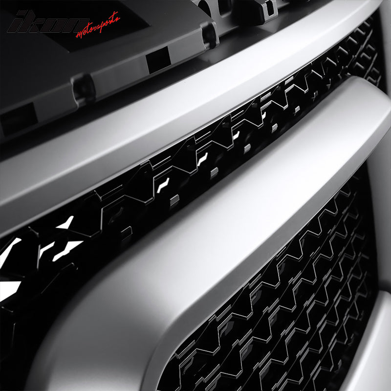 2019-2023 Dodge Ram 1500 Rebel Style Front Bumper Hood Grille Grill