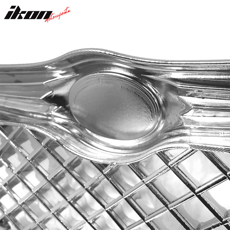 2004-2006 Chrysler Sebring B Style Chrome Front Bumper Grille ABS