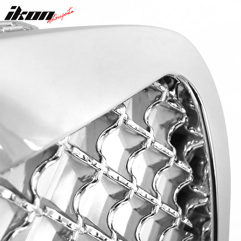 2004-2006 Chrysler Sebring B Style Chrome Front Bumper Grille ABS