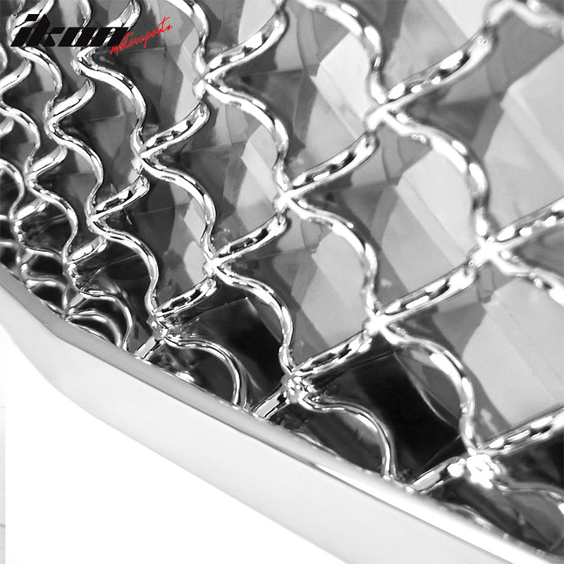 2004-2006 Chrysler Sebring B Style Chrome Front Bumper Grille ABS