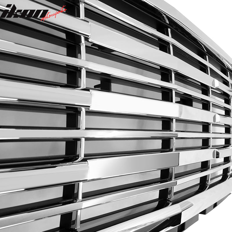 2015-2019 Chevy Silverado 2500 2500 3500 HD Chrome Front Bumper Grille