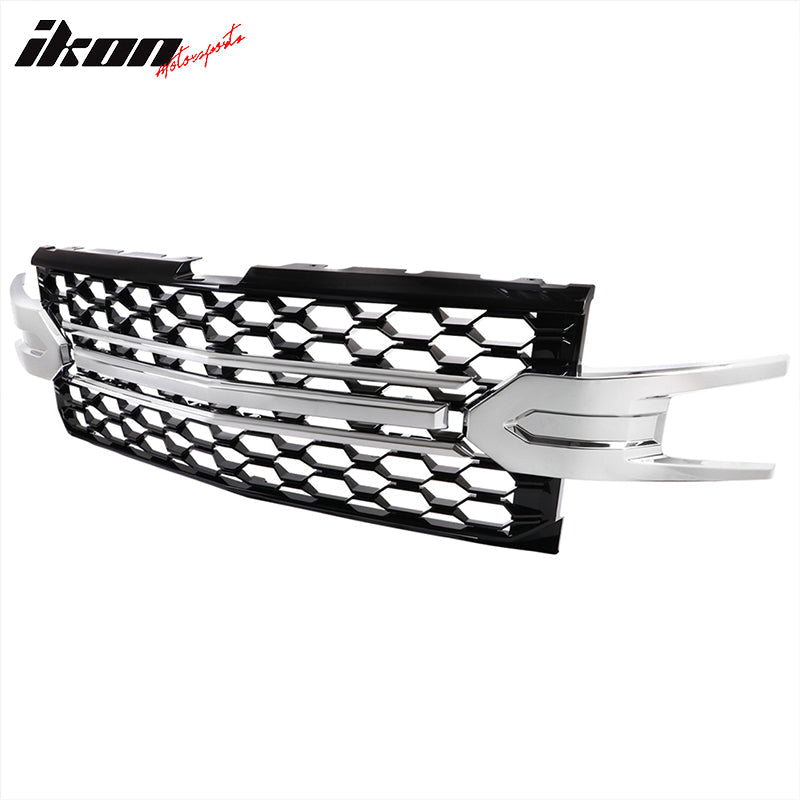2019-2021 Silverado 1500 LT/LTZ/RST/High Country Black Car Grille