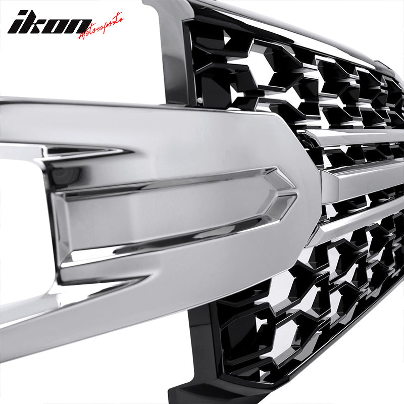 2019-2021 Silverado 1500 LT/LTZ/RST/High Country Black Car Grille