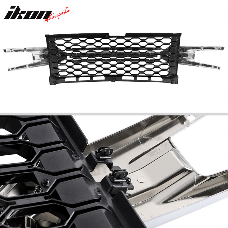 2019-2021 Silverado 1500 LT/LTZ/RST/High Country Black Car Grille