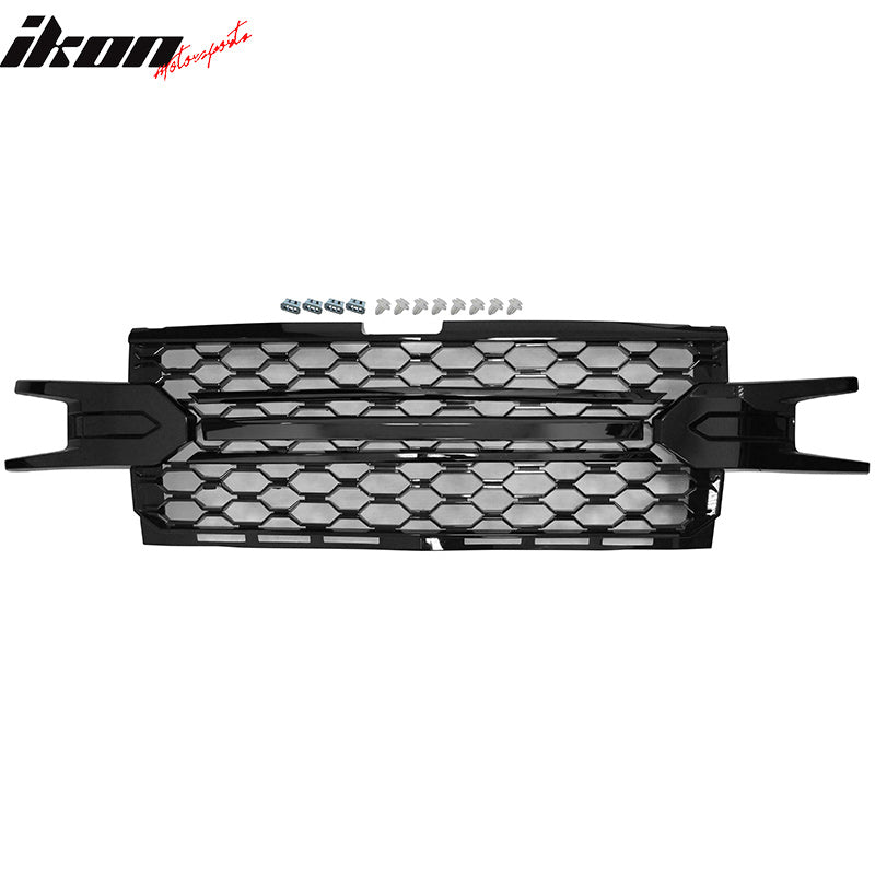 2019-2021 Silverado 1500 LT/LTZ/RST/High Country Black Car Grille