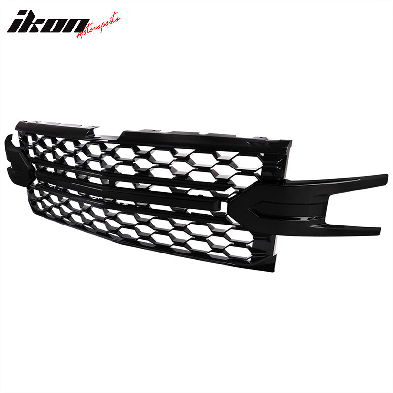 2019-2021 Silverado 1500 LT/LTZ/RST/High Country Black Car Grille