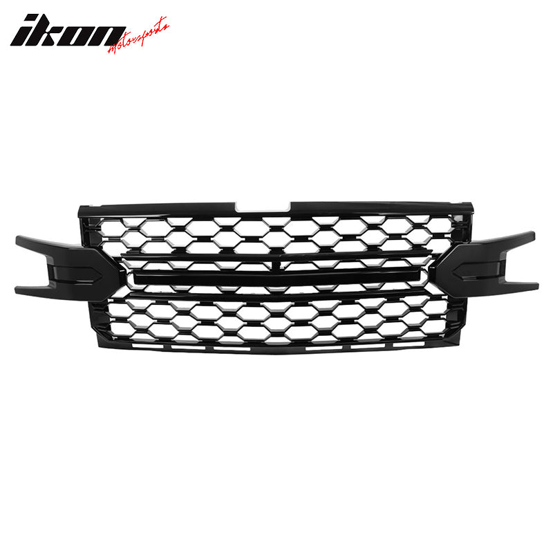2019-2021 Silverado 1500 LT/LTZ/RST/High Country Black Car Grille