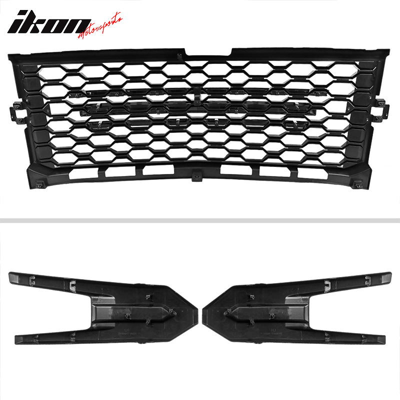 2019-2021 Silverado 1500 LT/LTZ/RST/High Country Black Car Grille