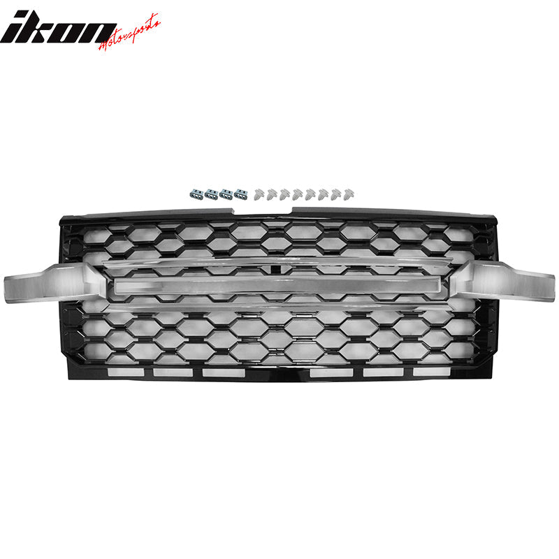 2019-2022 Chevy Silverado 1500 Grill Front Bumper Car Mesh Grille