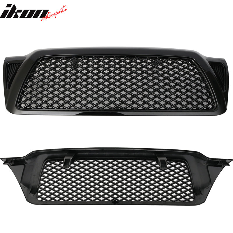2005-2011 Toyota Tacoma Honeycomb Mesh Style Front Bumper Grille ABS
