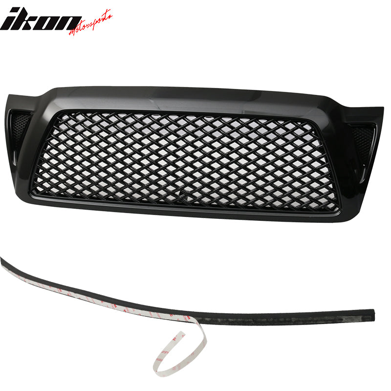 2005-2011 Toyota Tacoma Honeycomb Mesh Style Front Bumper Grille ABS
