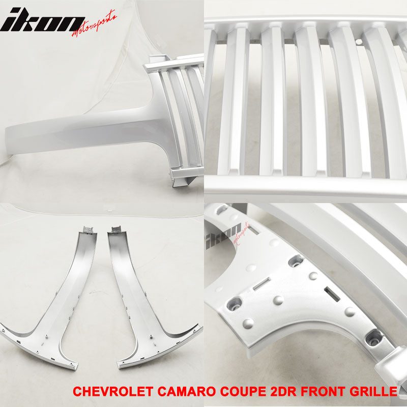 2000-2006 Tahoe Suburban Front Hood Bumper Grille Guard ABS Silver