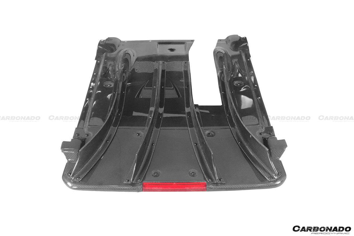2008-2023 Nissan GTR R35 CBA DBA EBA TS Style Rear Bumper With Diffuser