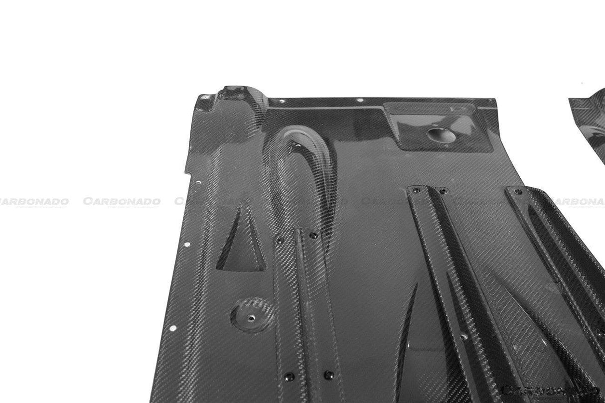 2008-2023 Nissan GTR R35 CBA DBA EBA TS Style Rear Bumper With Diffuser