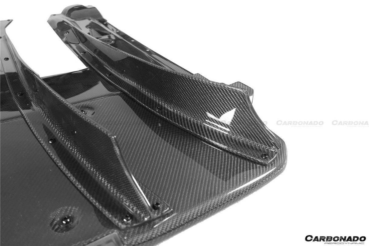 2008-2023 Nissan GTR R35 CBA DBA EBA TS Style Rear Bumper With Diffuser