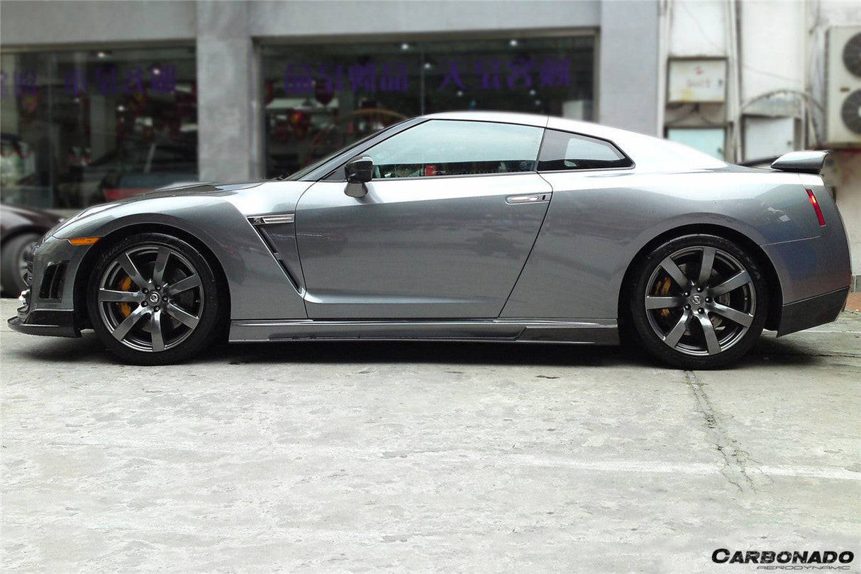 2008-2023 Nissan GTR R35 CBA DBA EBA BSE Style Side Skirts