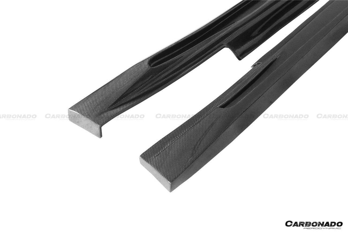 2008-2023 Nissan GTR R35 CBA DBA EBA BS Style Carbon Fiber Side Skirts