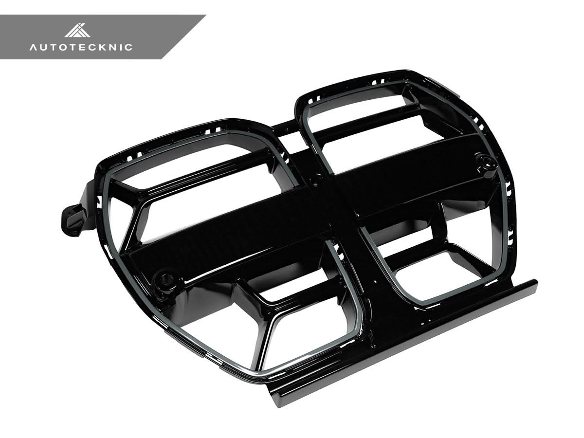 AutoTecknic Competizione Sport Gloss Black Front Grille - G80 M3 | G82/ G83 M4