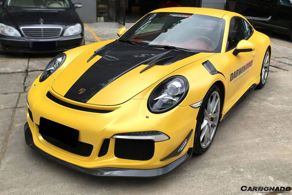 2013-2019 Porsche 911 991.1 991.2 Carrera 4 4S Turbo Targa GT3 Convert MG Style Carbon Fiber Hood