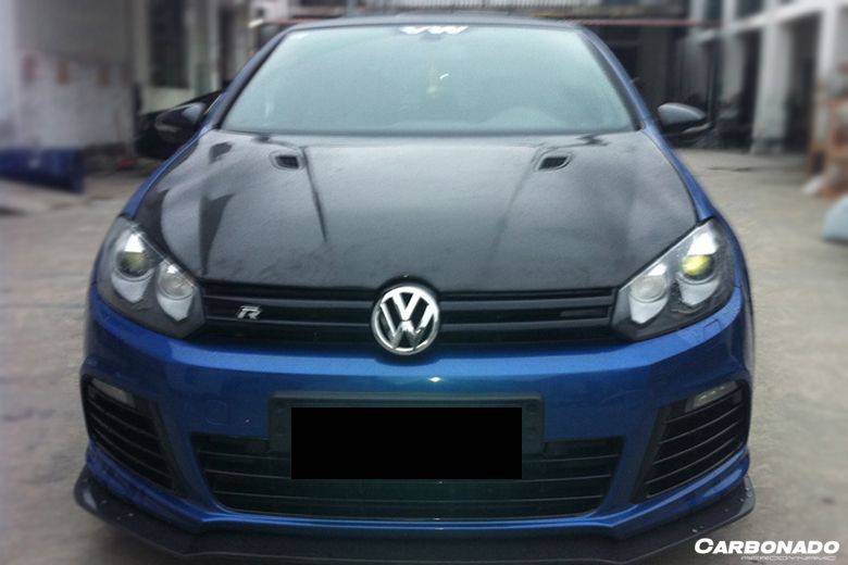 2010-2013 Volkswagen Golf 6 R20 GTI Rz Style Hood
