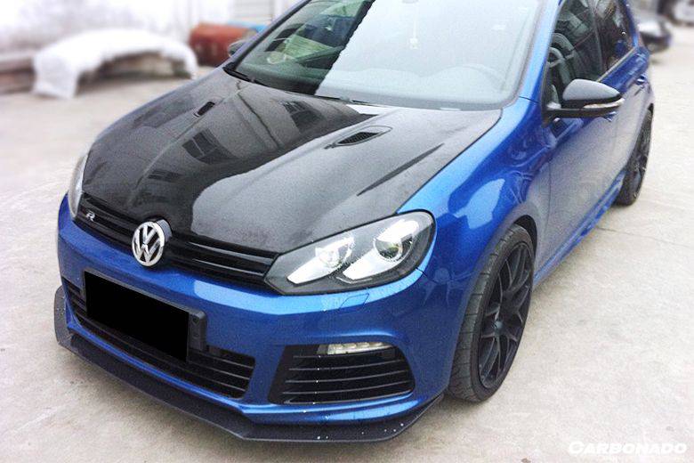 2010-2013 Volkswagen Golf 6 R20 GTI Rz Style Hood